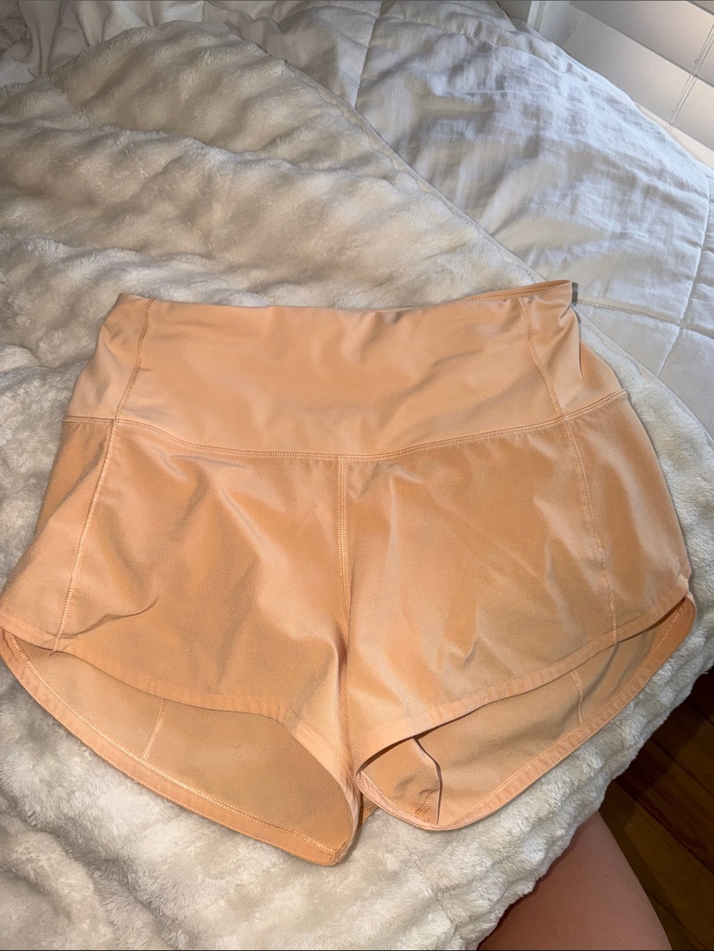 lululemon athletica Peach High-Rise Athletic Shorts